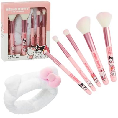 Hello Kitty Makeup Brush Set