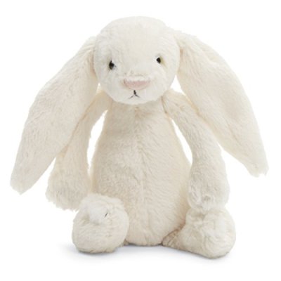 Jellycat Bashful Cream Bunny Stuffed Animal,…