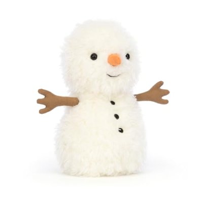 Jellycat Little Snowman - H : 18 cm x L : 10 cm