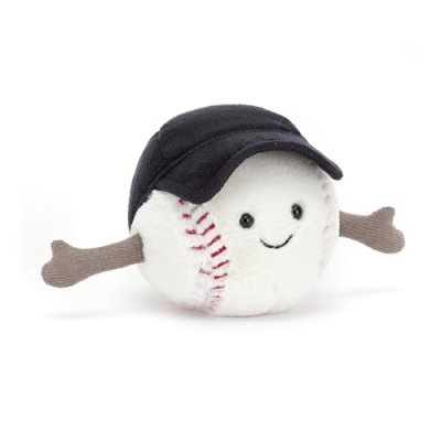 Jellycat Amuseable Sports Baseball - H : 10 cm x…