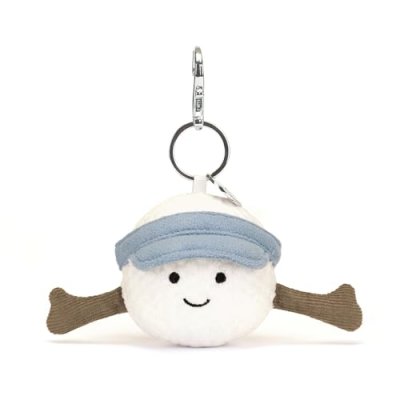 Jellycat Amuseables Golf Ball Bag Charm, 2.5…