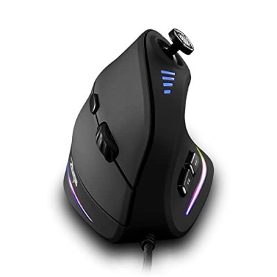 Zelotes Vertical Gaming Mouse with Joystick