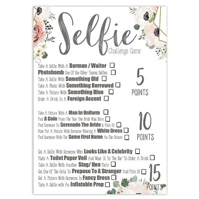 Hen Party Selfie Games