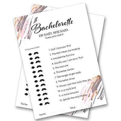 Hen Night Party Games