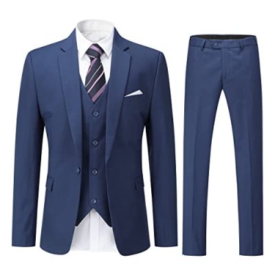 YOUTHUP Men's 3-Piece Suit