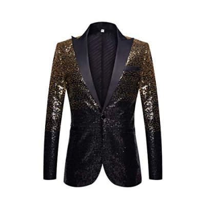 PYJTRL Men's Sequin Jacket