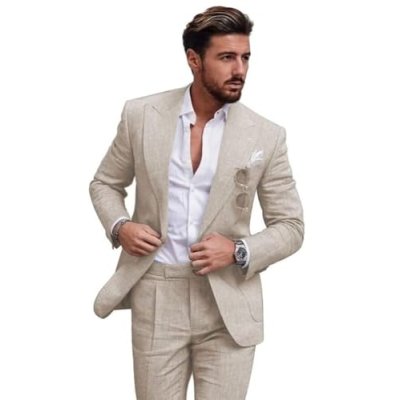 Men's Linen Suit