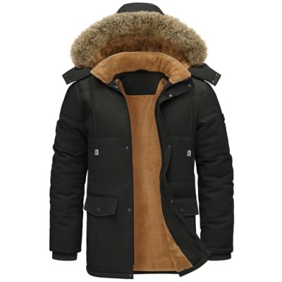 TOMEEK Men's Winter Puffer