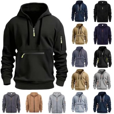Men's Zip-Up Hoodie