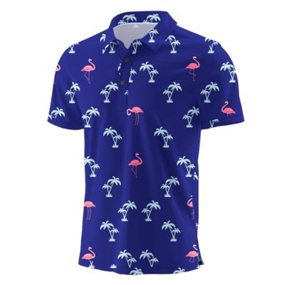 QIXING Men’s Golf Polo