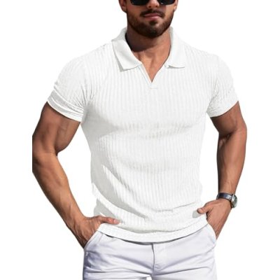 AIYINO Men’s Polo T-Shirt