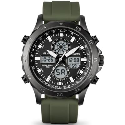 PINDOWS Men's Sports Watch