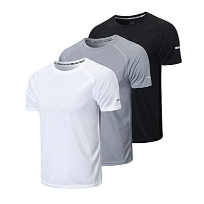 HUAKANG Men’s Sports T-Shirts