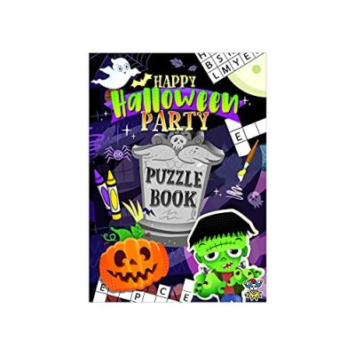 Henbrandt Halloween Puzzle Books