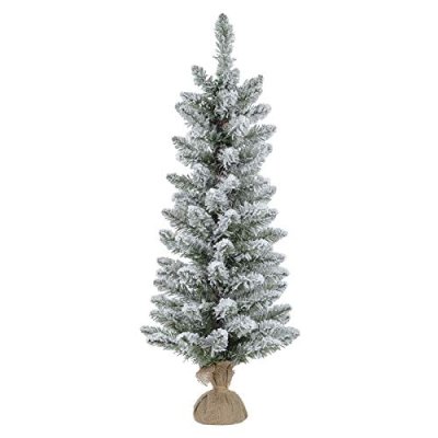 Pencil Christmas Tree Artificial Snow Covered…