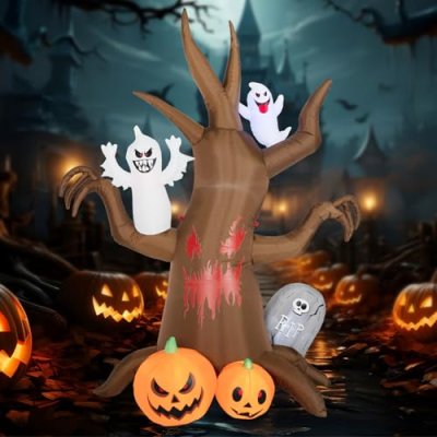 Kendane 8FT Inflatable Halloween Decorations…