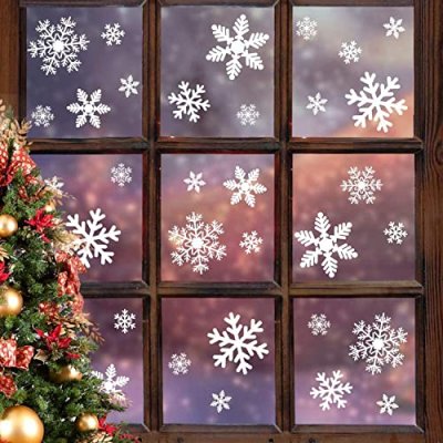 Hengliwang Christmas Snowflake Stickers