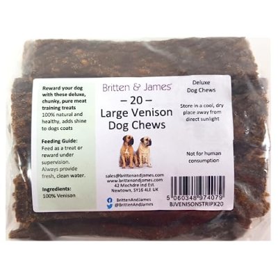 Venison Deluxe Dog Chews