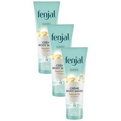 Fenjal Classic Crème Body Wash, 200ml (Pack of 3)