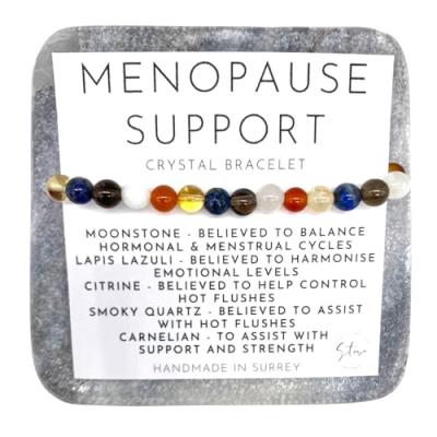 Menopause Support Crystal Bracelet