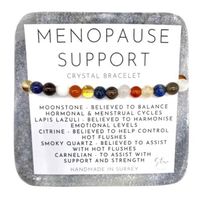 Menopause Support Crystal Bracelet
