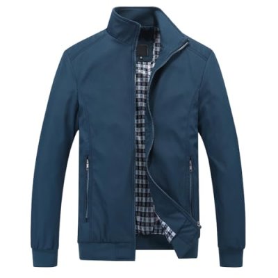 YOUTHUP Mens Jacket Casual Stylish Bomber Coat…