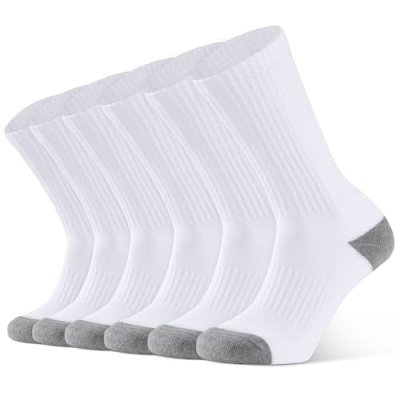 CLOSEMATE Mens Sports Cushioned Socks