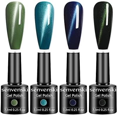 Senvenski Cat Eye Gel Nail Polish Kit