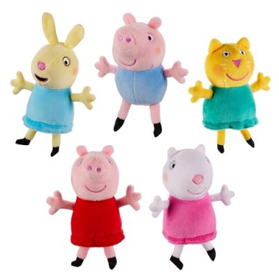 Peppa Pig Plush Friends 5-Pack