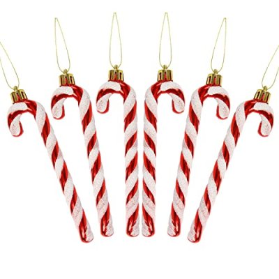 Derayee Candy Cane Decorations