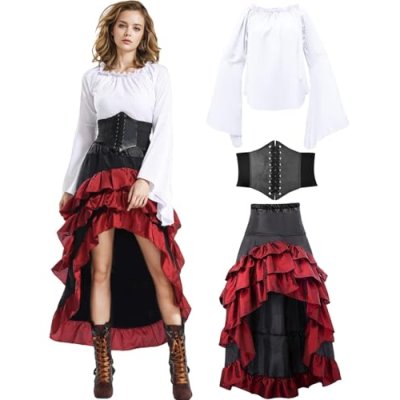 Vercico Women's Pirate Costume