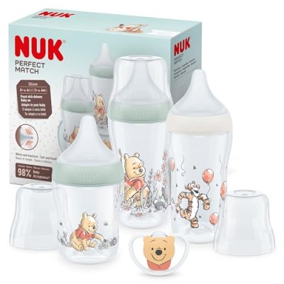 NUK Perfect Match Baby Bottles Set | 0-6+ Months …