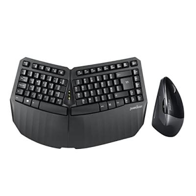 Perixx Wireless Ergonomic Keyboard and Vertical Mouse