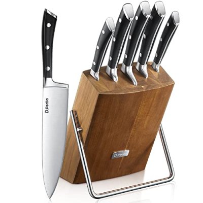 D.Perlla Knife Set, 6-Piece Kitchen Knife Sets,…