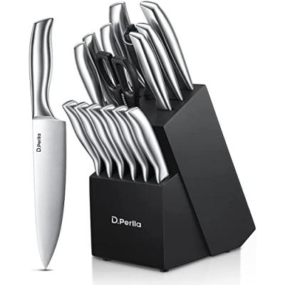 D.Perlla Knife Set with Wooden Block