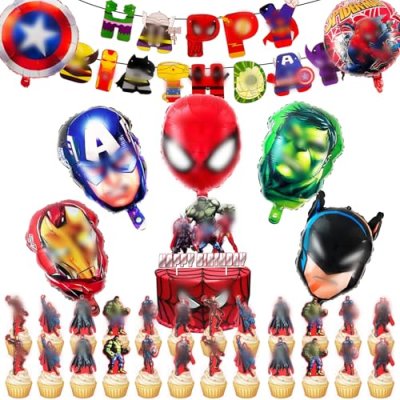Hero Party Decorations