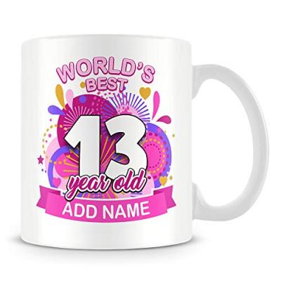 Personalised 13th Birthday Mug