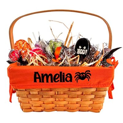 Personalised Halloween Basket