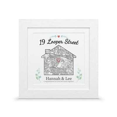Personalised Map Gift