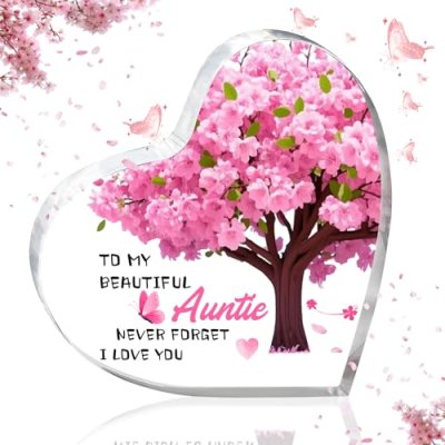 Personalised Acrylic Plaque for Auntie