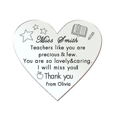Personalised Teacher Mirror Fridge Magnet