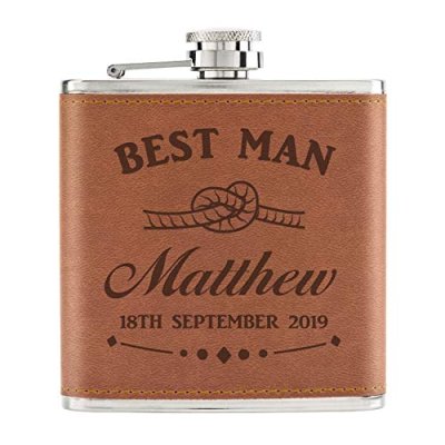 Personalised Wedding Flask