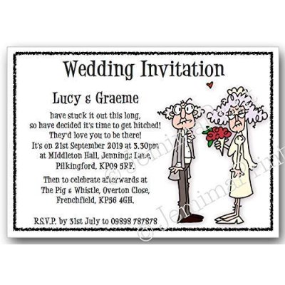 Personalised Wedding Invitations