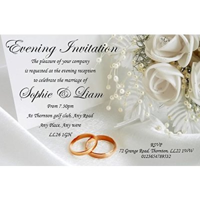 Personalised Wedding Invitations