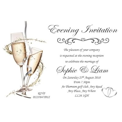 Personalised Wedding Invitations