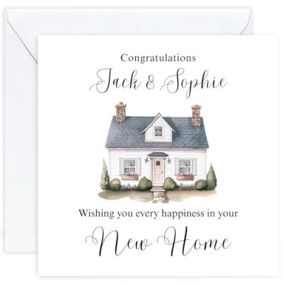 Personalised New Home Card