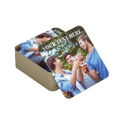 Personalised Photo Beer Coasters and Mats For…