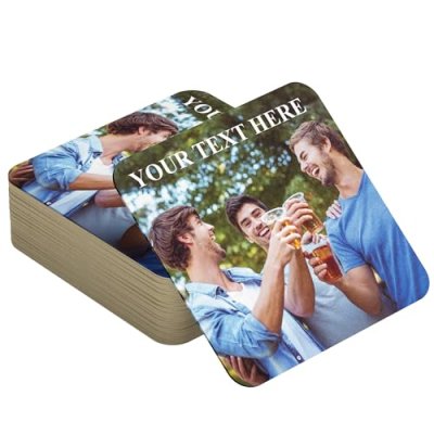 Personalised Photo Beer Coasters and Mats For…