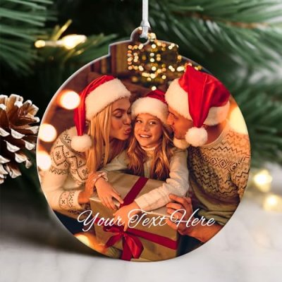 Personalised Christmas Bauble Decorations with…