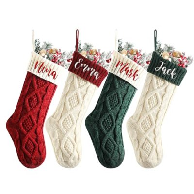 Personalised Christmas Stockings - Custom Xmas…